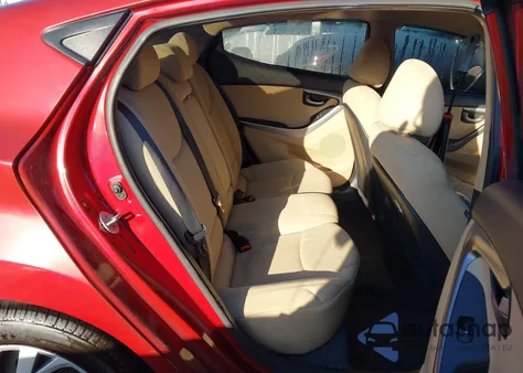 2013 Hyundai Elantra Gls from USA, damaged, VIN 5NPDH4AE0DH200333